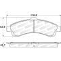 Stoptech 305.08820 Street Select Brake Pads
