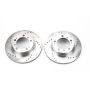 PowerStop EBR621XPR PowerStop Evolution Performance Drilled, Slotted & Plated Brake Rotor Pair