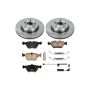 PowerStop KOE5298 OE Stock Replacement Low-Dust Ceramic Brake Pad and Rotor Kit