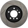 StopTech Power Slot 95-99 BMW M3 E36 / 98-02 Z3 M Series Front Left SportStop Slotted Rotor