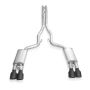 Stainless Works GT500CBHFCLB 2020 Ford GT500 Legend Catback H-Pipe Exhaust Factory Connect - Black Tips