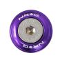 NRG Fender Washer Kit w/Rivets For Plastic (Purple) - Set of 10