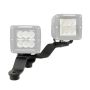 Go Rhino 730231T 18-20 Jeep Wrangler JL/JLU/Gladiator JT Light Mount - Two 3in Cubes Offset