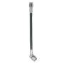FRAGOLA FRG342016 3an Black Covered PTFE Hose 16in OAL Str/45 Deg
