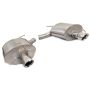 Corsa 11-13 Cadillac CTS Wagon V 6.2L V8 Polished Sport Axle-Back Exhaust