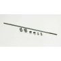 AFCO RACING PRODUCTS AFC10175-21 Throttle Rod Kit w/ 21in Solid Rod
