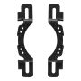 Oracle Lighting 5857-504 ORACLE Lighting LED Fog Light Adapter Brackets for Steel Bumper Wrangler