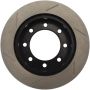 StopTech Power Slot 00-05 Ford Excursion / 99-04 F250/F350 Front Right Slotted CRYO Brake Rotor
