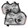 SPYDER 5011107 Projector Headlights - LED Halo - Chrome