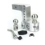 Weigh Safe 6in Drop Hitch w/Built-in Scale & 2.5in Shank (10K/18.5K GTWR) w/WS05 - Aluminum