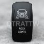 SPOD 860495 Rocker JK Rock Lights Switch