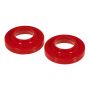 Prothane Jeep TJ Front Coil Spring Isolator - Red
