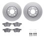 Dynamic Friction 4512-27073 Rotor Kit