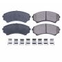 PowerStop 17-867 PowerStop - Z17 Low-Dust Ceramic Brake Pads with Hardware