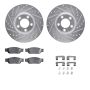 Dynamic Friction 7612-54003 Rotor Kit