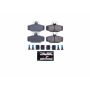 PowerStop Z23-391 PowerStop - Z23 Daily Driver Carbon-Fiber Ceramic Brake Pads with Hardware Kit