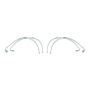 Fabtech 07-18 Jeep JK 4WD Front & Rear Extended Brake Line Kit