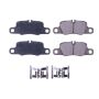PowerStop 17-1417 PowerStop - Z17 Low-Dust Ceramic Brake Pads with Hardware