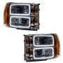 Oracle Lighting 7054-001 SMD Pre-Assembled Headlights, Square Ring Design, White