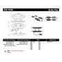 Stoptech 309.10240 Performance 07-10 Audi S6/S8 Front Brake Pads