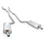 Stainless Works V6367SW 1973-82 Corvette Exhaust 2-1/2in Factory Style Mufflers 2-1/2in Turndowns