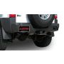 CORSA Performance 14212BLK Corsa 2006-2008 Hummer H3 3in Cat-Back Dual Rear w Single 4in Black Pro-Series Tips