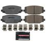 PowerStop Z36-2411 PowerStop - Z36 Truck and SUV Carbon-Fiber Ceramic Brake Pads with Hardware Kit
