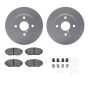 Dynamic Friction 4512-80051 Rotor Kit