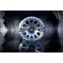 ICON 8017856547SM Hulse 17 X 8.5 5 X 4.5 0mm Offset 4.75in BS Silver Machined