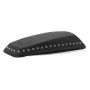 Mustang Motorcycle 77623 Mustang 08-21 Harley FL Touring Saddlebag Lid Covers w/ Studs - Black