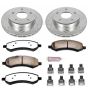 PowerStop K2193-36 Z36 Truck and SUV Carbon-Fiber Ceramic Brake Pad and Drilled & Slotted Rotor Kit