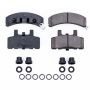 PowerStop 17-369 PowerStop - Z17 Low-Dust Ceramic Brake Pads with Hardware