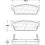 Stoptech 308.04790 Street Brake Pads