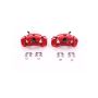 PowerStop S1340 Red Powder Coated Calipers