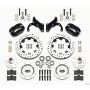 Wilwood 140-12045-D Forged Dynalite Front Kit 12.19in Drilled 69-70 Impala Drum/Disc 69-82 Vette