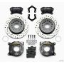 Wilwood 140-7144-D Forged Dynalite P/S Park Brake Kit Drilled Mopar/Dana 2.36in Off w/Snap Ring Brng