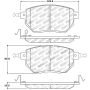 StopTech Performance 03-11/05 Infinity / 05-06 Nissan Front Brake Pads