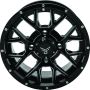 QuadBoss 608573 Barbwire 14X7 - 5+2 - 4/110 - Milled