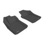 3D MAXpider 2012-2019 Fiat 500/500E Kagu 1st Row Floormat - Black