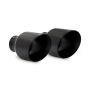 Mishimoto MMEXH-TIP-MOPARBK 15-23 Dodge Charger/Challenger Muffler Tip Pair - 5in - Black