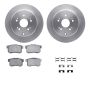 Dynamic Friction 6512-59398 Rotor Kit