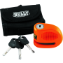 BikeMaster 132222 Bully Lock Disc Orange w/ Pouch - 5.5mm