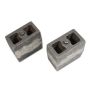 Tuff Country 79056 5.5in Cast Iron Lift Blocks (3in Wide/ Tapered) Pair