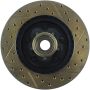 Stoptech 127.66011R Slotted & Drilled Sport Brake Rotor