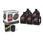 Maxima 90-129015PB V-Twin Quick Change Kit Synthetic w/Black Filter Milwaukee-Eight
