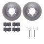 Dynamic Friction 6412-76049 Rotor Kit