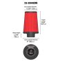 AEM 21-2049DK AEM DryFlow Air Filter