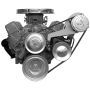 SBC LWP A/C Bracket