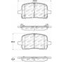 Stoptech 308.10280 Street Touring Brake Pads