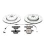 PowerStop K2940 Z23 Daily Driver Carbon-Fiber Ceramic Brake Pad and Drilled & Slotted Rotor Kit